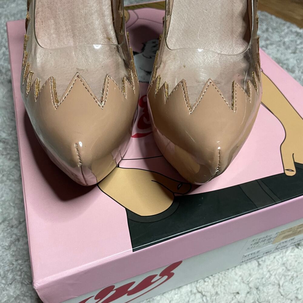 Jeffrey Campbell Audrey Two Platform Wedge Heels Size 7 - Picture 6 of 10